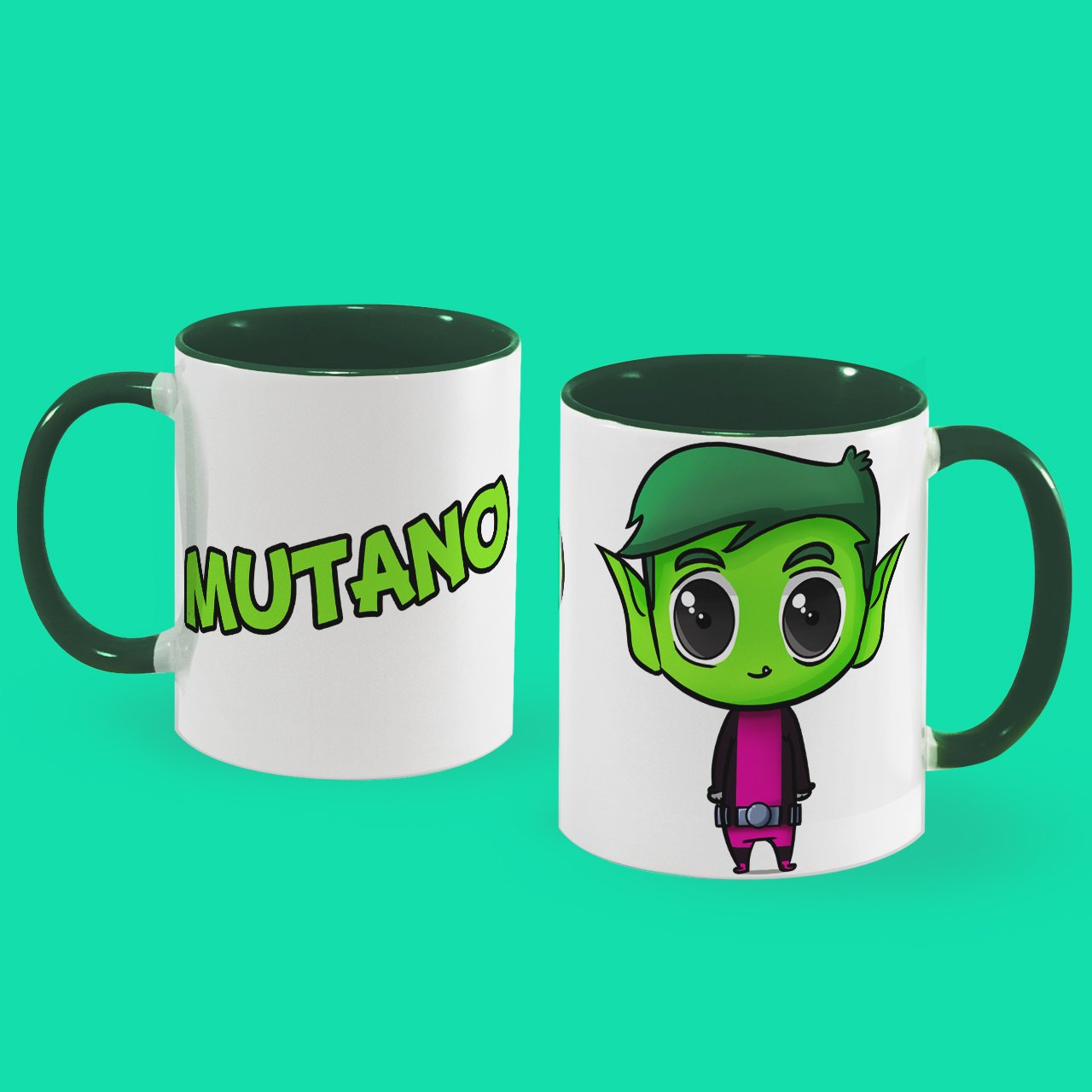 Caneca Mutano - Teen Titans Go!