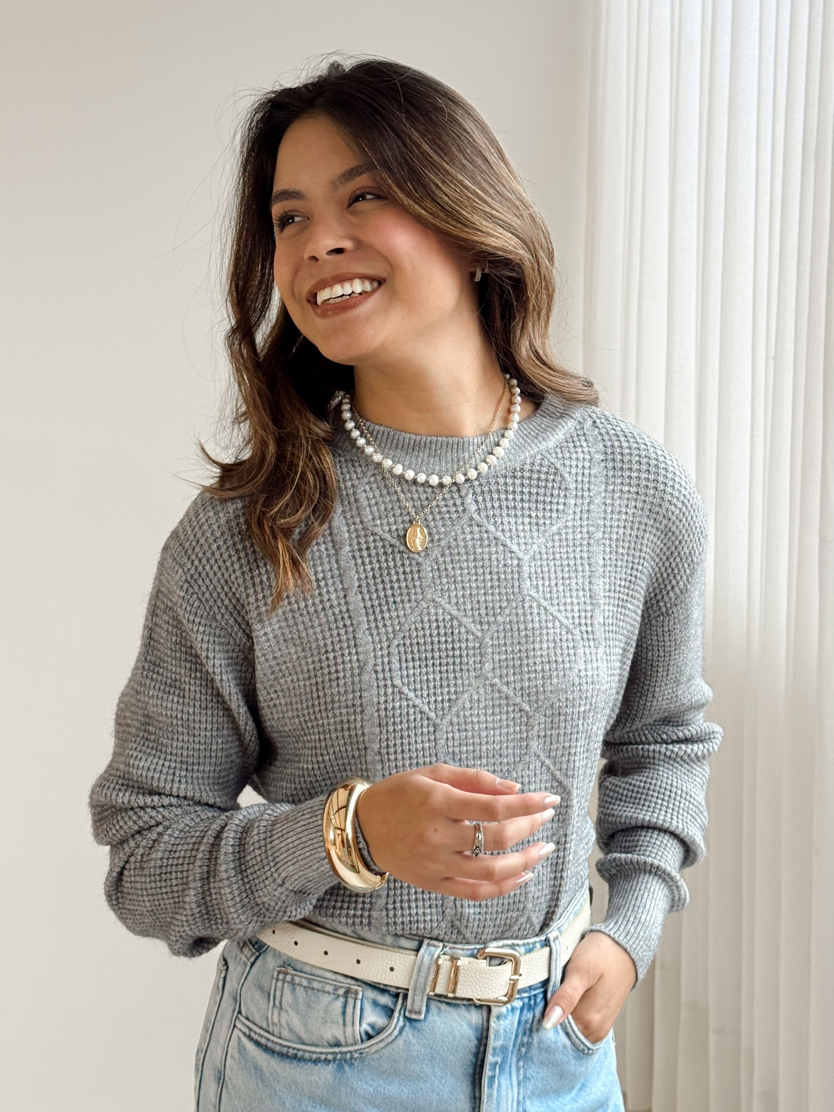 Blusa Tricô Premium Texturizado | Ambrô