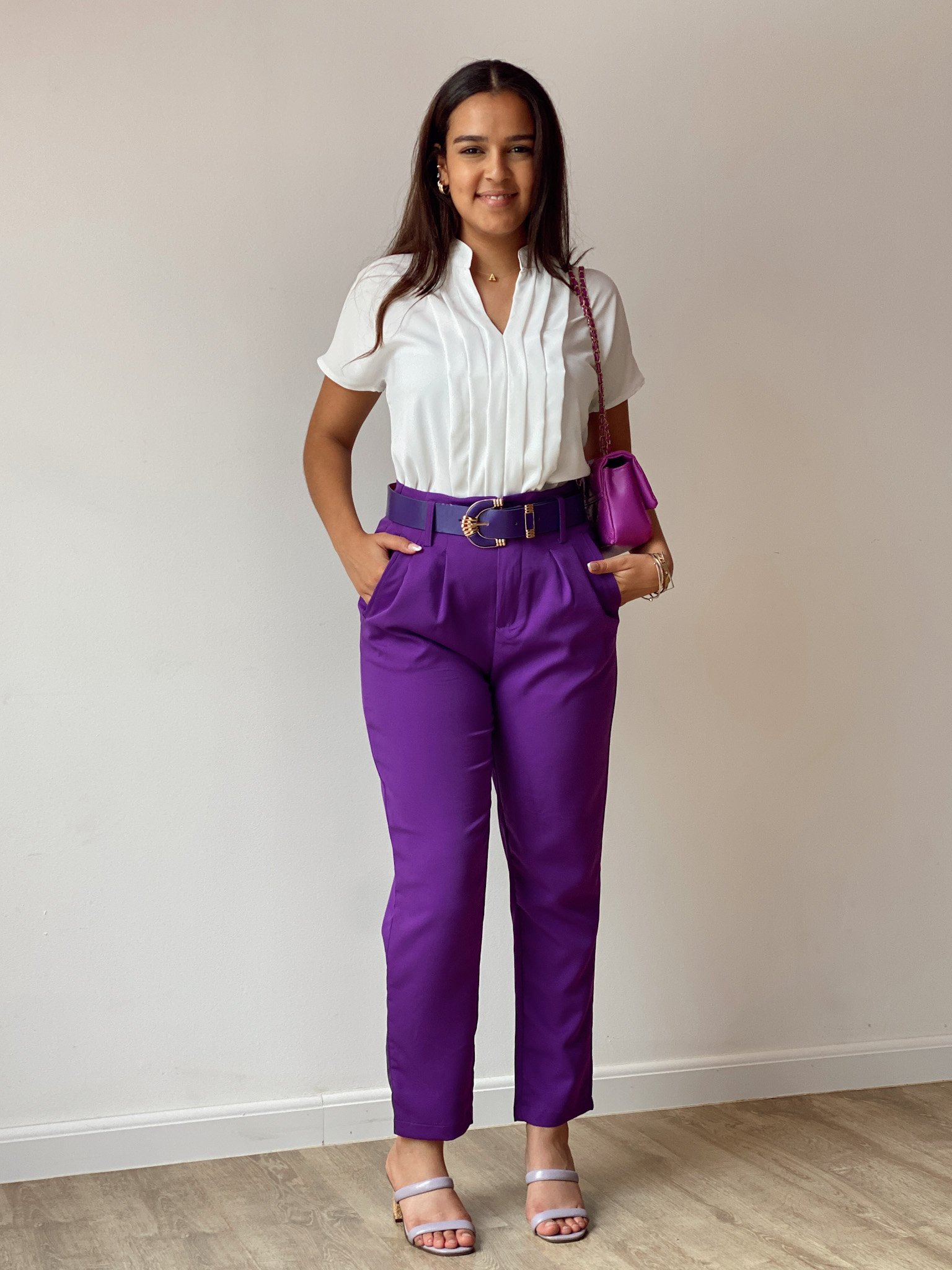 Calça Mom Jeans Escuro - Conforto e Estilo, Ambrô