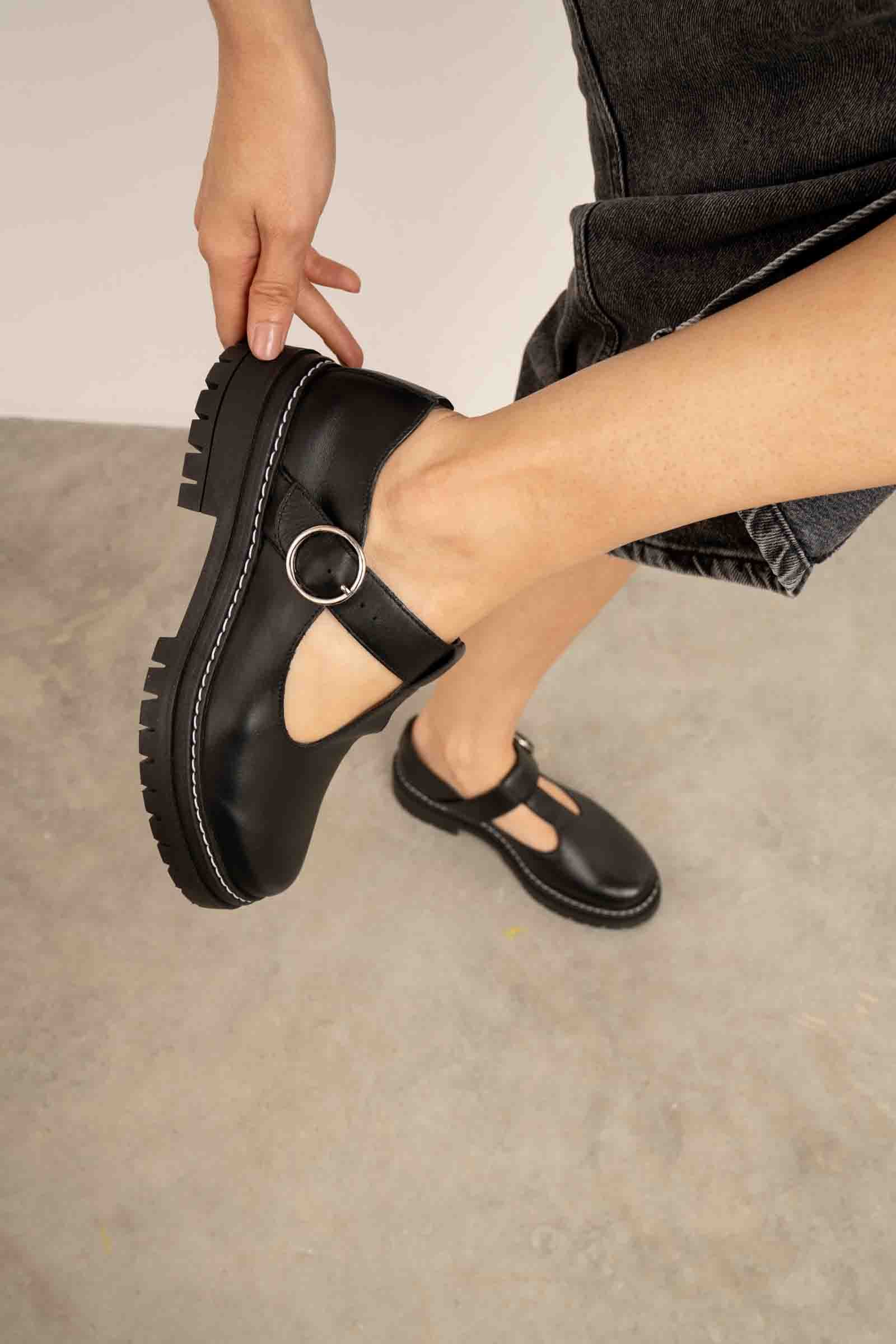 Mocassim Couro Celly | Meu Sapato Preto | Meu Sapato Preto