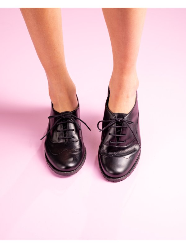 Oxford Couro Basic | Meu Sapato Preto