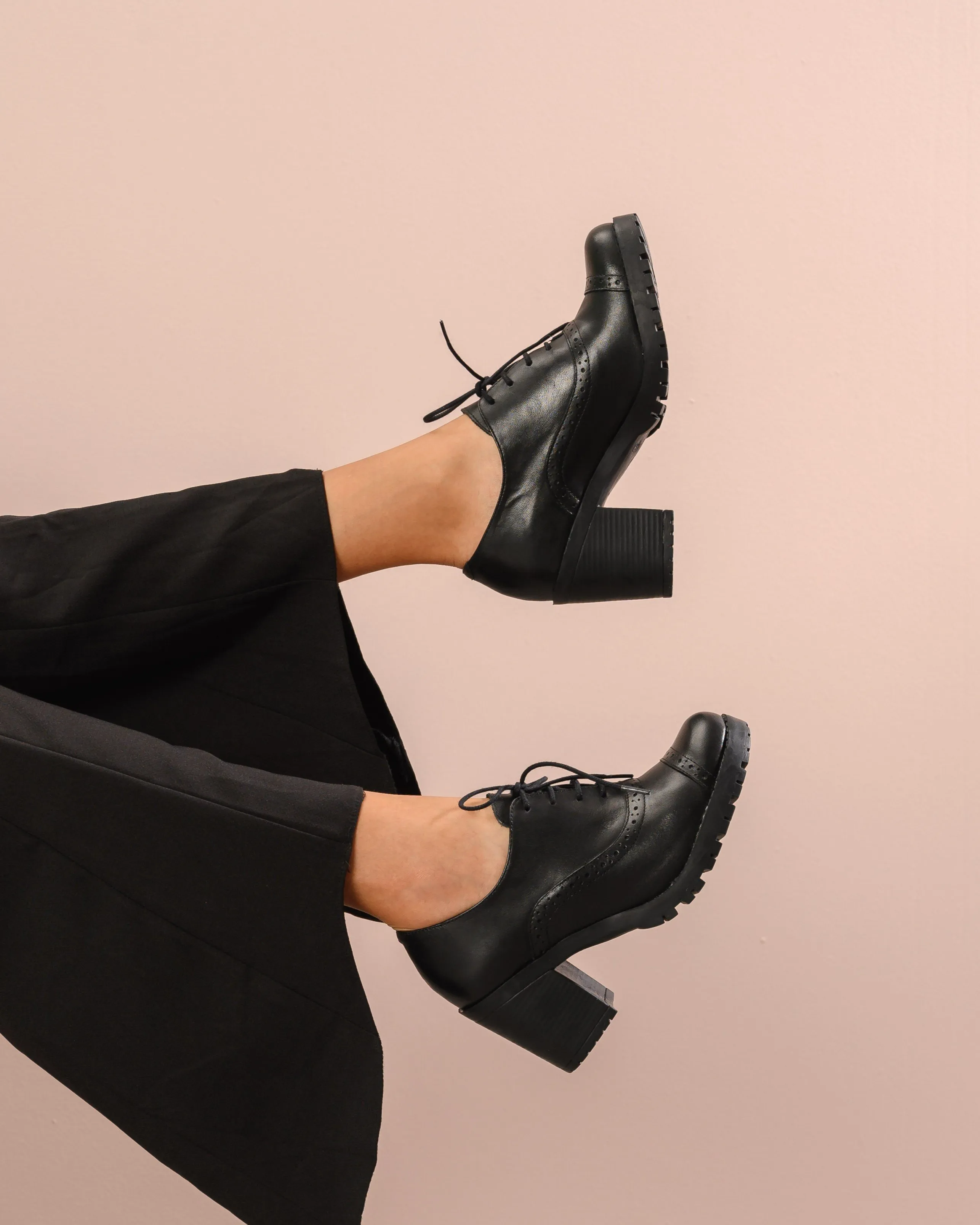 Oxford Bottero Sapato Oxford Feminino Preto Couro Sapato Mocassim