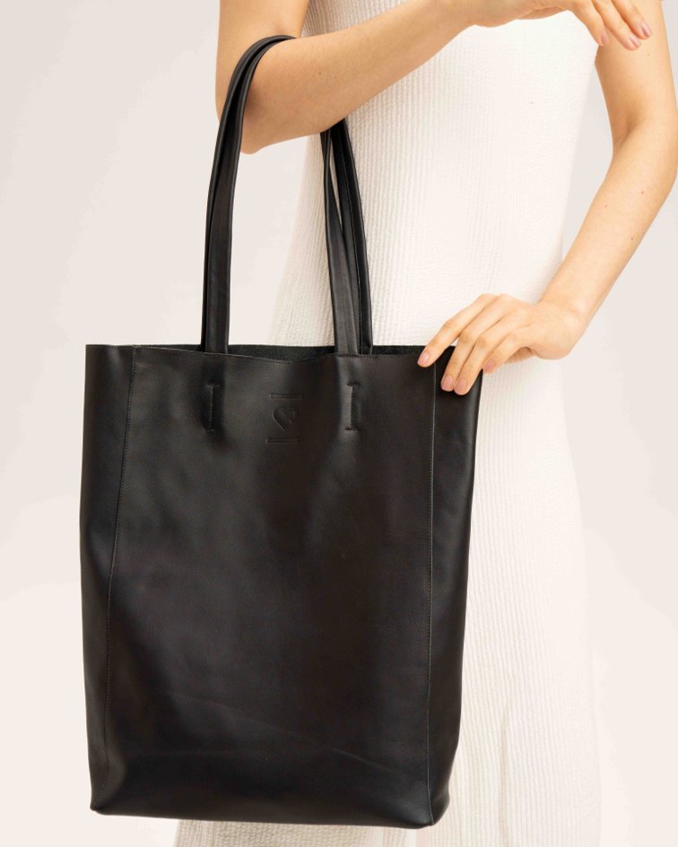 Bolsa Couro Shopping Meu Sapato Preto Meu Sapato Preto