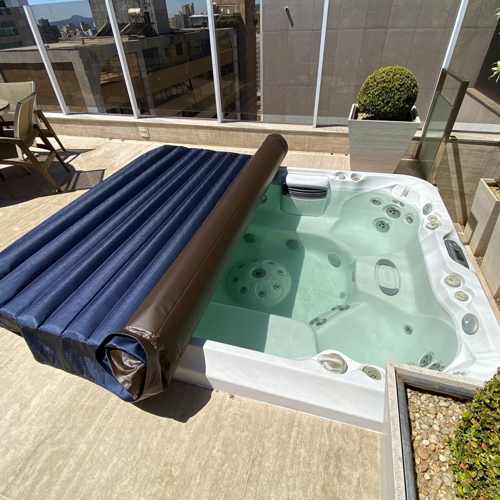 Capa Spa Enrolável Premium
