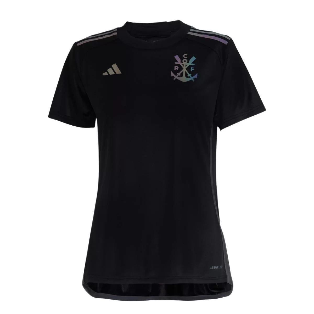 Camisa Feminina Flamengo Adidas III 2023 2024 Feminina HR3775