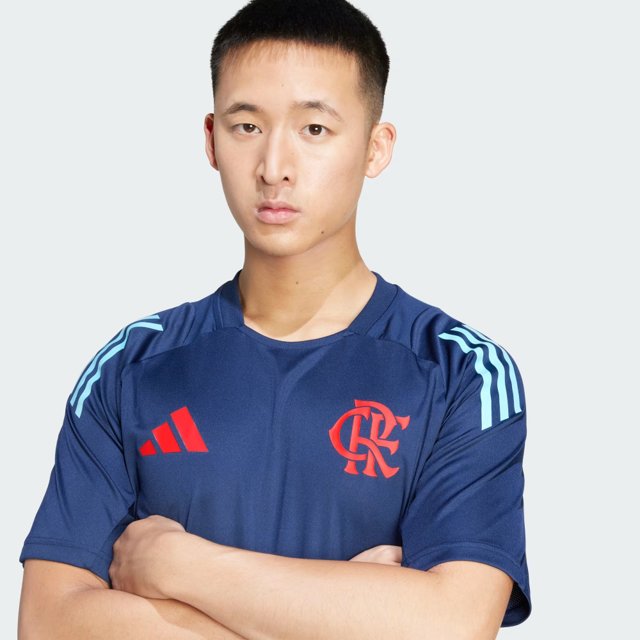 Camisa Treino Camisa Adidas Flamengo Azul Camisa Adidas Flamengo