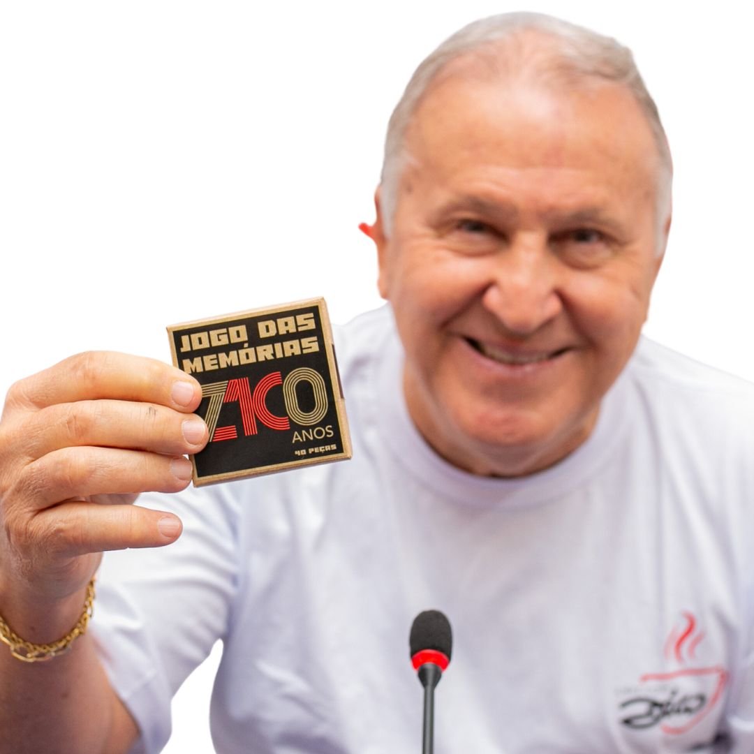 Jogo das Memórias Zico 70 Anos | Loja do Zico