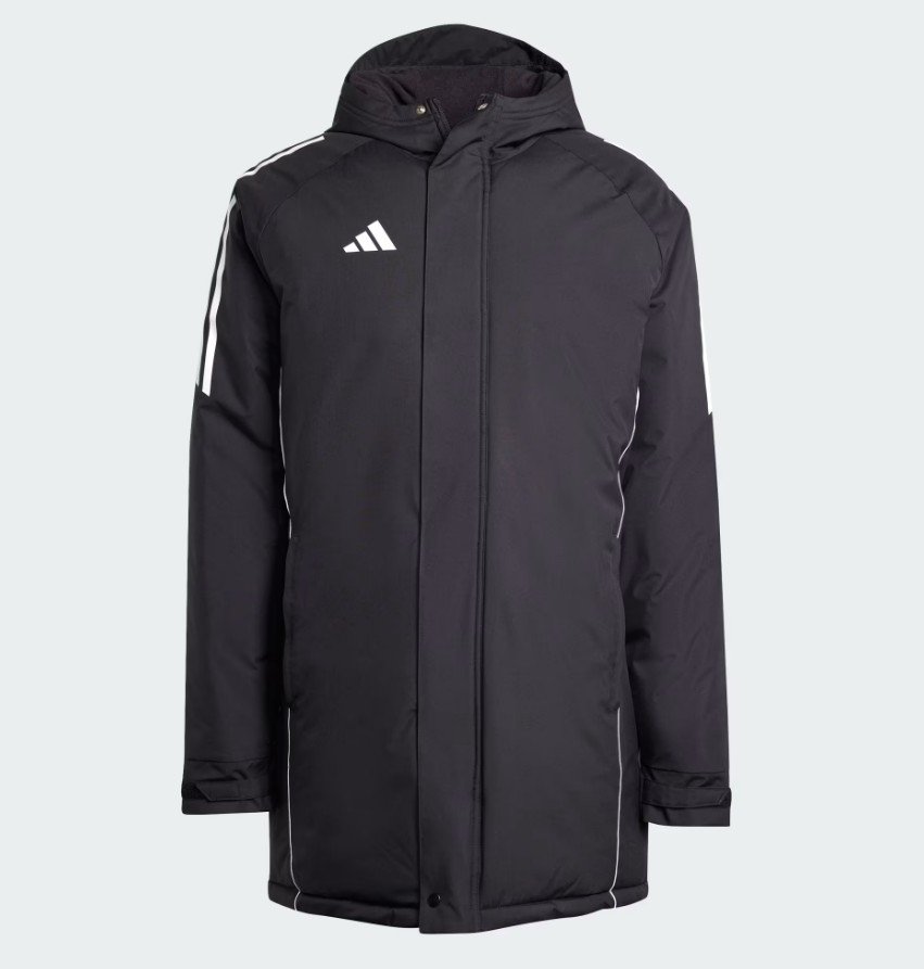 Jaqueta Parka Adidas Stadium Preta - IJ7391 | Loja do Zico