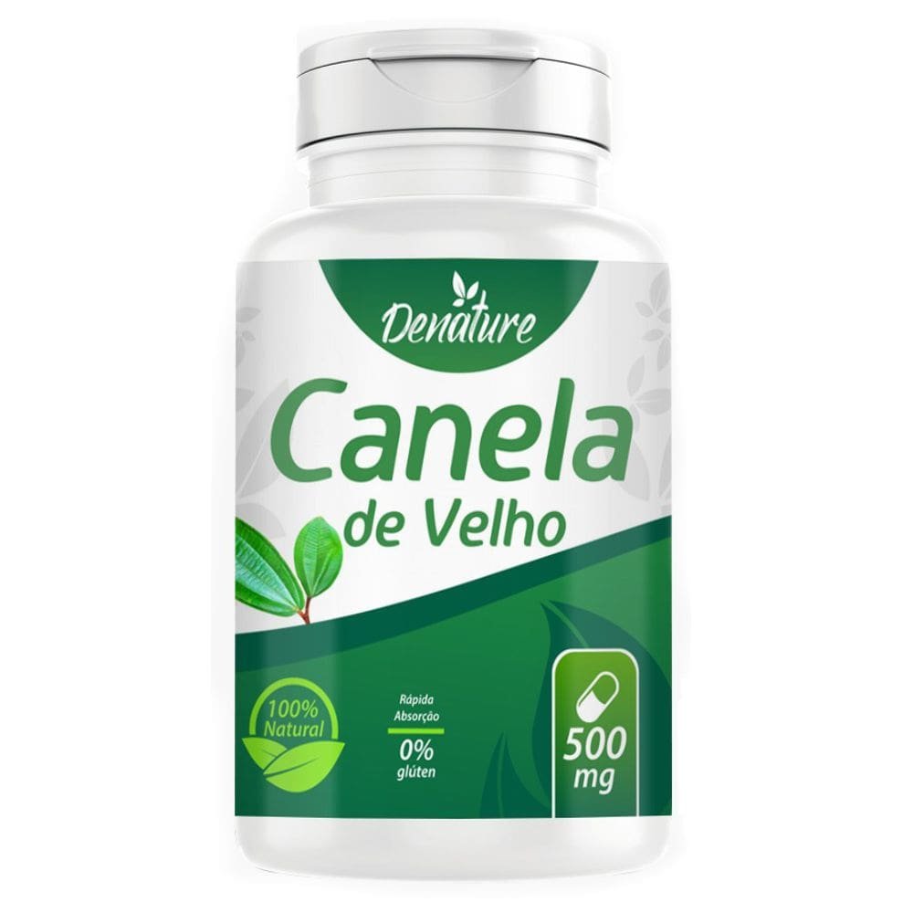 Canela de velho 500mg 100 c psulas Denature Natulha