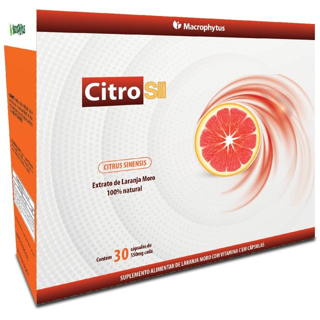 Citrosil (Extrato seco Laranja Moro) 30 Cápsulas - Macrophytus