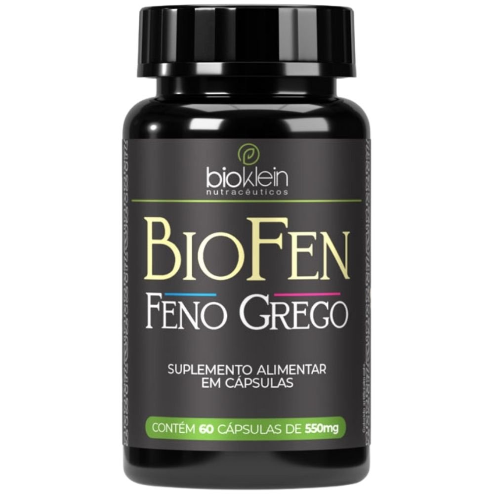 BioFen Feno Grego com Saponinas 60 cápsulas - Bioklein | Natulha