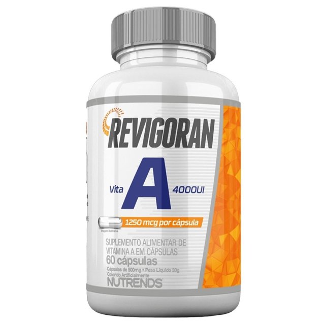KIT 3X Revigoran Vitamina A 4000ui 60 cápsulas - Nutrends