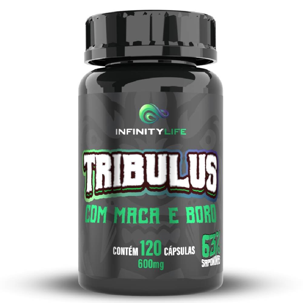 Tribulus Terrestris 63 com Maca Peruana e Boro 120 cápsulas Natulha