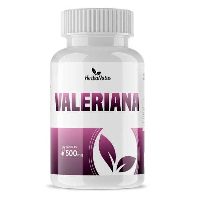 Valeriana 500mg 60 cápsulas - Herbanatus