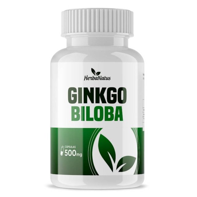 Ginkgo Biloba 500mg 60 cápsulas - Herbanatus