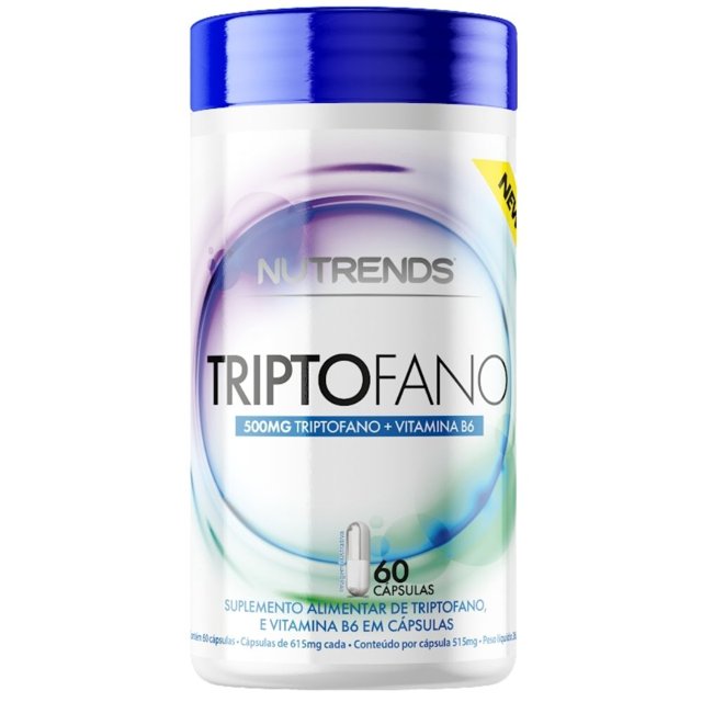 KIT 2X Triptofano + Vitamina B6 60 cápsulas - Nutrends