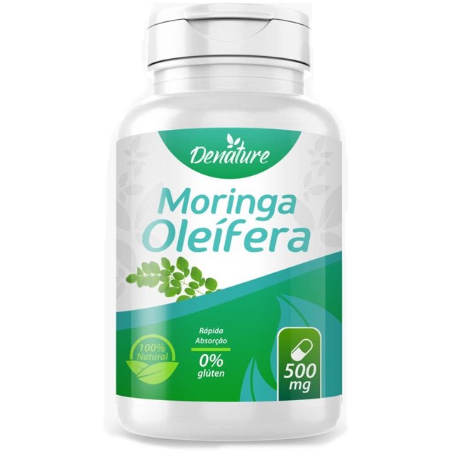 Moringa Oleifera 500mg 100 cápsulas - Denature