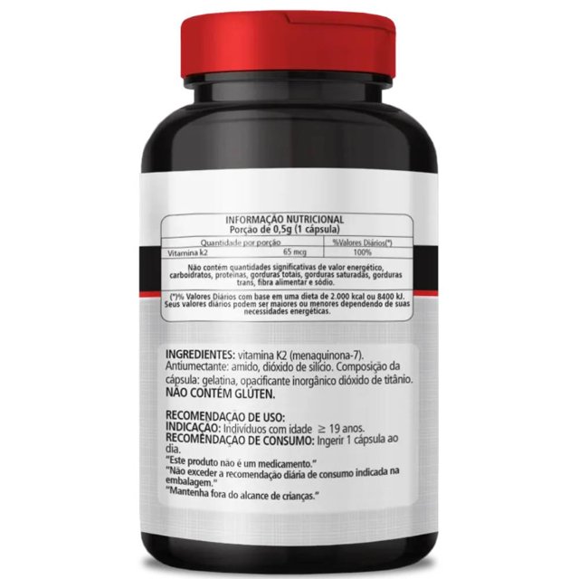 Vitamina K2 (Menaquinona-7) 30 cápsulas - Clincimais