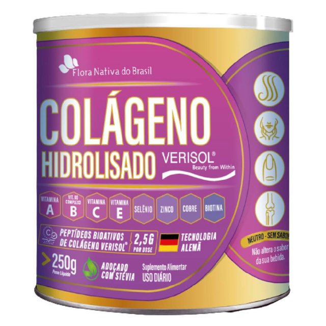 Colágeno Hidrolisado Verisol  250gr - Flora Nativa