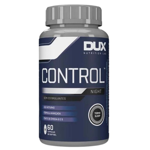 Control Night (Óleo de Cartamo e Picolinato de Cromo) 60 cápsulas - Dux Nutrition