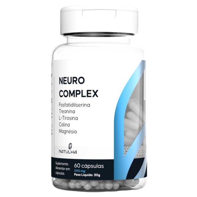 KIT 3X NeuroComplex 60 cápsulas - Natulha | Natulha