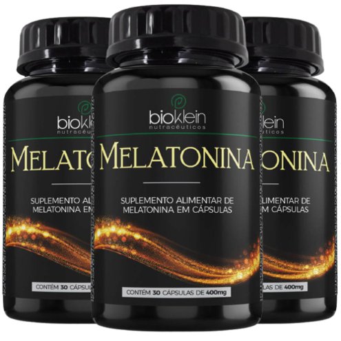 melatonina-30caps-bioklein-3x