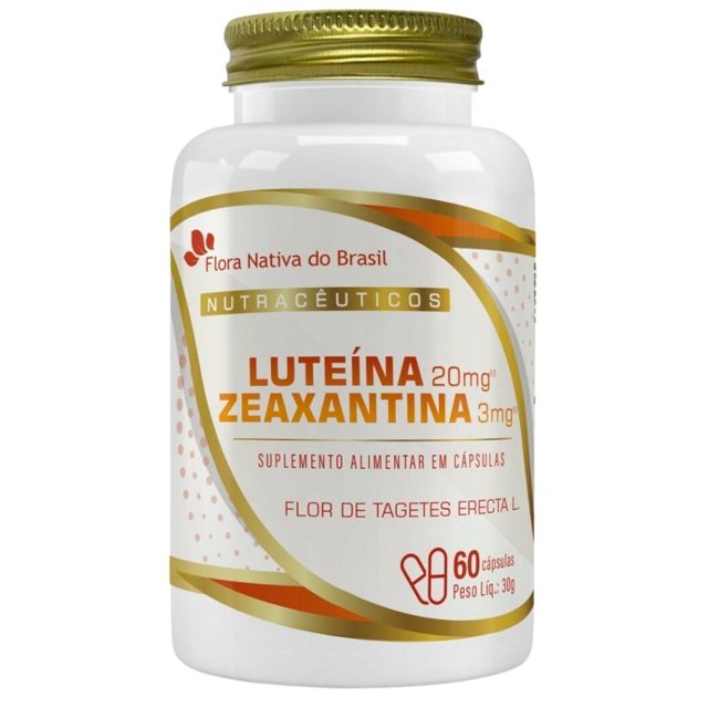 Luteína & Zeaxantina 60 cápsulas - Flora Nativa