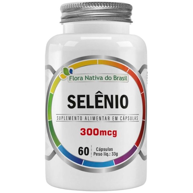 Selênio 500% IDR 60 cápsulas - Flora Nativa