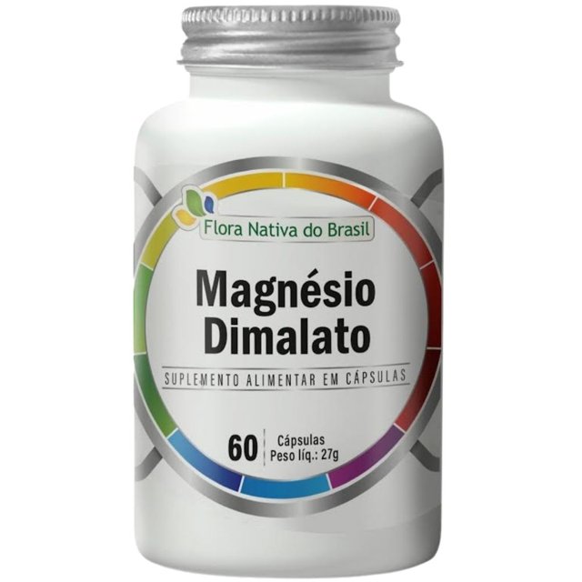 Magnésio Dimalato 60 cápsulas - Flora Nativa 