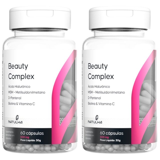 KIT 2X Beauty Complex 60 cápsulas - Natulha
