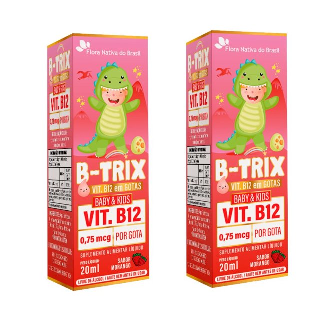 KIT 2X B-TRIX (Vitamina B12 Infantil) 20ml - Flora Nativa