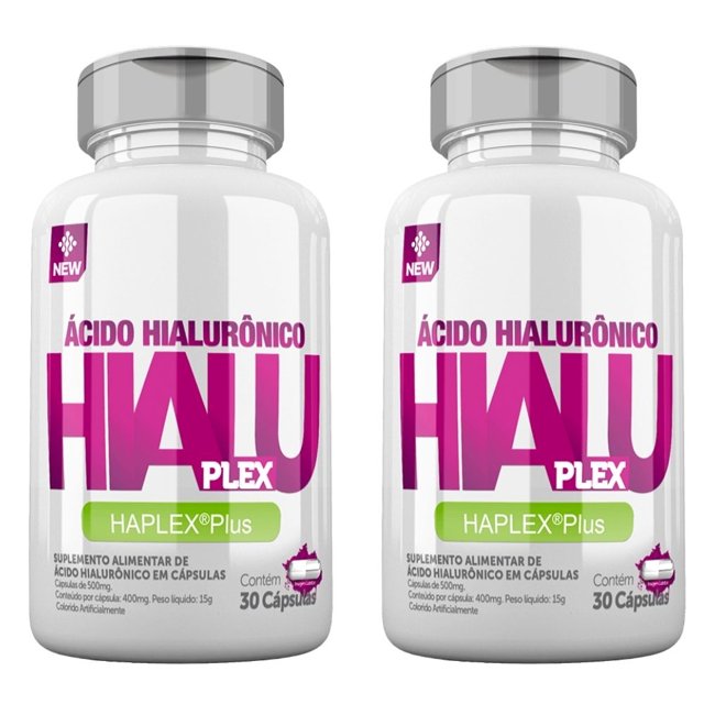 KIT 2X HialuPlex ( Ácido Hialurônico HAPLEX® Plus) 30 cápsulas - Nutrends