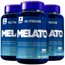 KIT 3X Melatozil ( Melatonina + Triptofano + Magnésio e Vitamina B6) 60 cápsulas - Nutrends