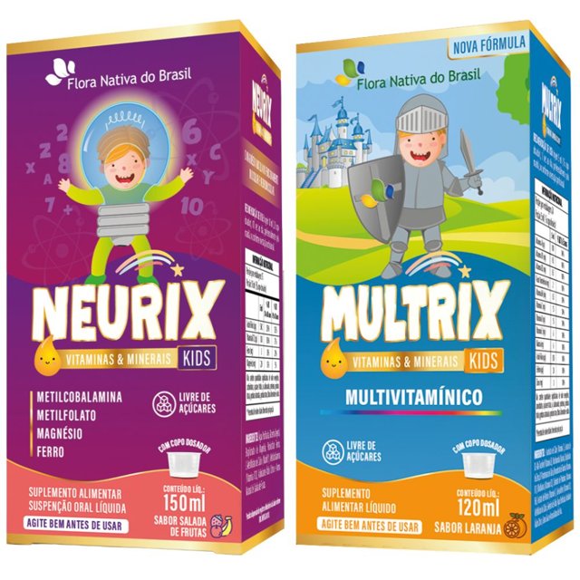 KIT NEURIX + MULTRIX - Flora Nativa | Natulha