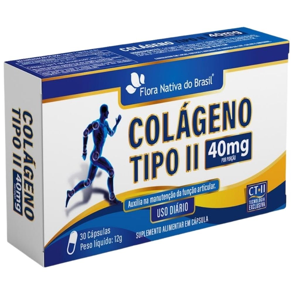 Cartiplan Colágeno Tipo II + Ácido Hialurônico - 30 Cápsulas - Nutrends