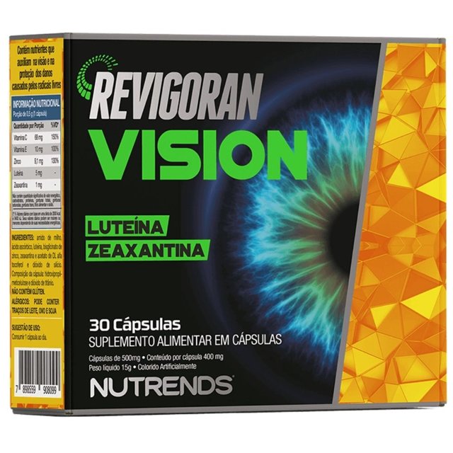 Revigoran Vision ( Luteína, Zeaxantina e Vitaminas) 30 cápsulas - Nutrends