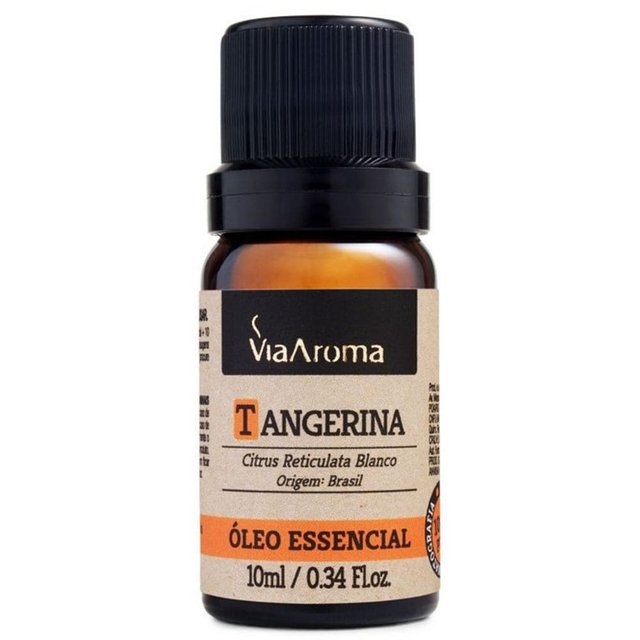 Óleo Essencial de Tangerina 10ml - Via Aroma