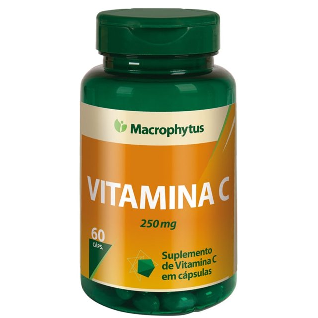 Vitamina C 250mg 60 cápsulas - Macrophytus
