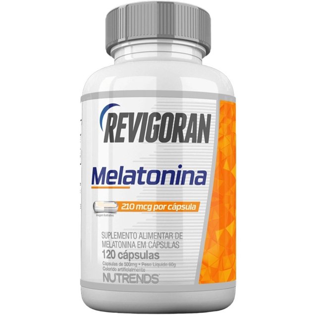 KIT 3X Revigoran Melatonina 120 cápsulas - Nutrends