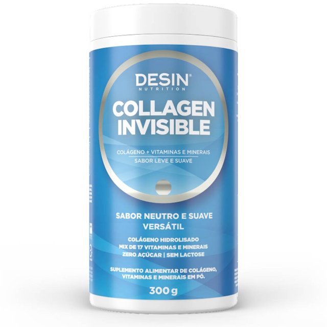 Collagen Invisible com Vitmainas e Minerais 300g - Desin Nutrition