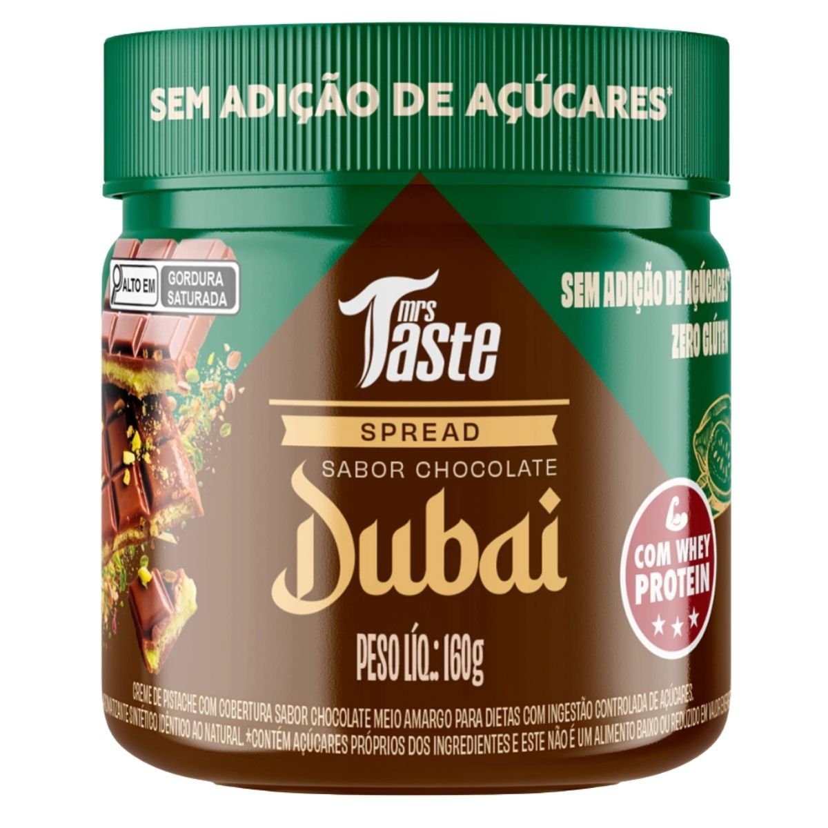 Doce Fit Spread Chocolate Dubai Mrs Taste Com Whey Protein | Natulha