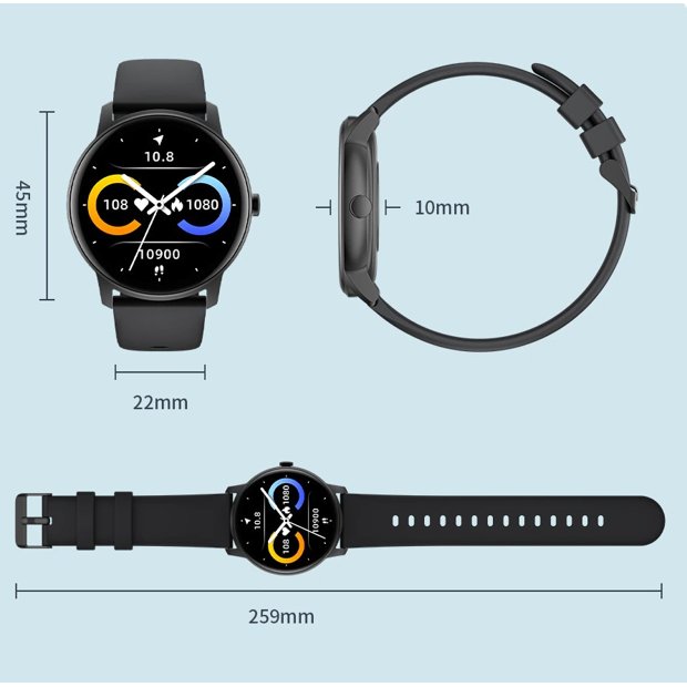 zookr smartwatch vapor kw77
