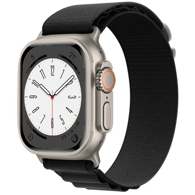 Pulseira de Nylon Nova compatível com Apple Watch Series 42mm / 44mm / 45mm  / 49mm