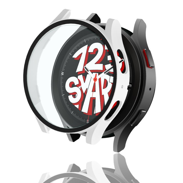 SmartWatch - Relógio Inteligente W5 - Branco e Preto