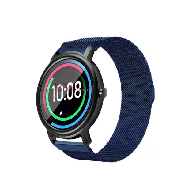 pulseira milanese azul