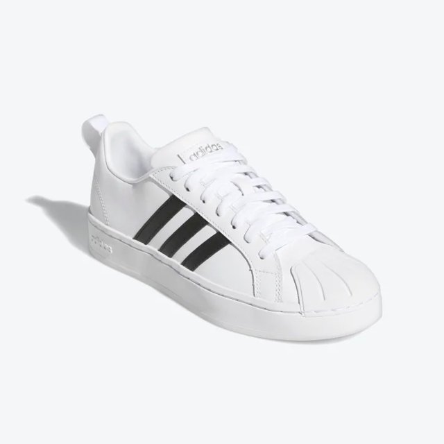 TÊNIS ADIDAS STREETCHECK CLOUDFOAM COURT LOW BRANCO DACHRONIC