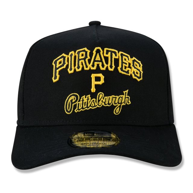 New Era Pittsburgh Pirates 9FIFTY Black & White Snapback Hat