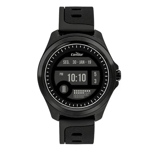 Relógio Condor Masculino Digital+ Preto COKW05CAA/8P | Dirce Jóias e Ótica