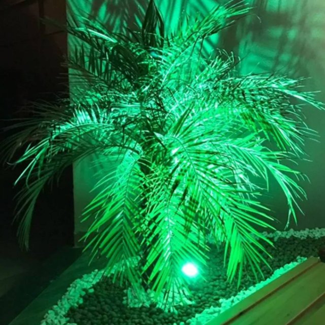 Balizador LED Embutir solo 3w Verde 