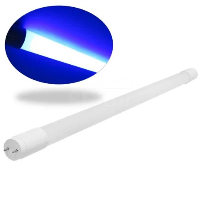 Lâmpada Led Tubular T8 20w 120cm Azul